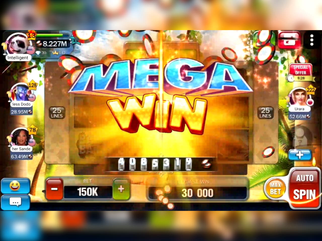 EURO 500 Casino tournaments freeroll at Party Casino