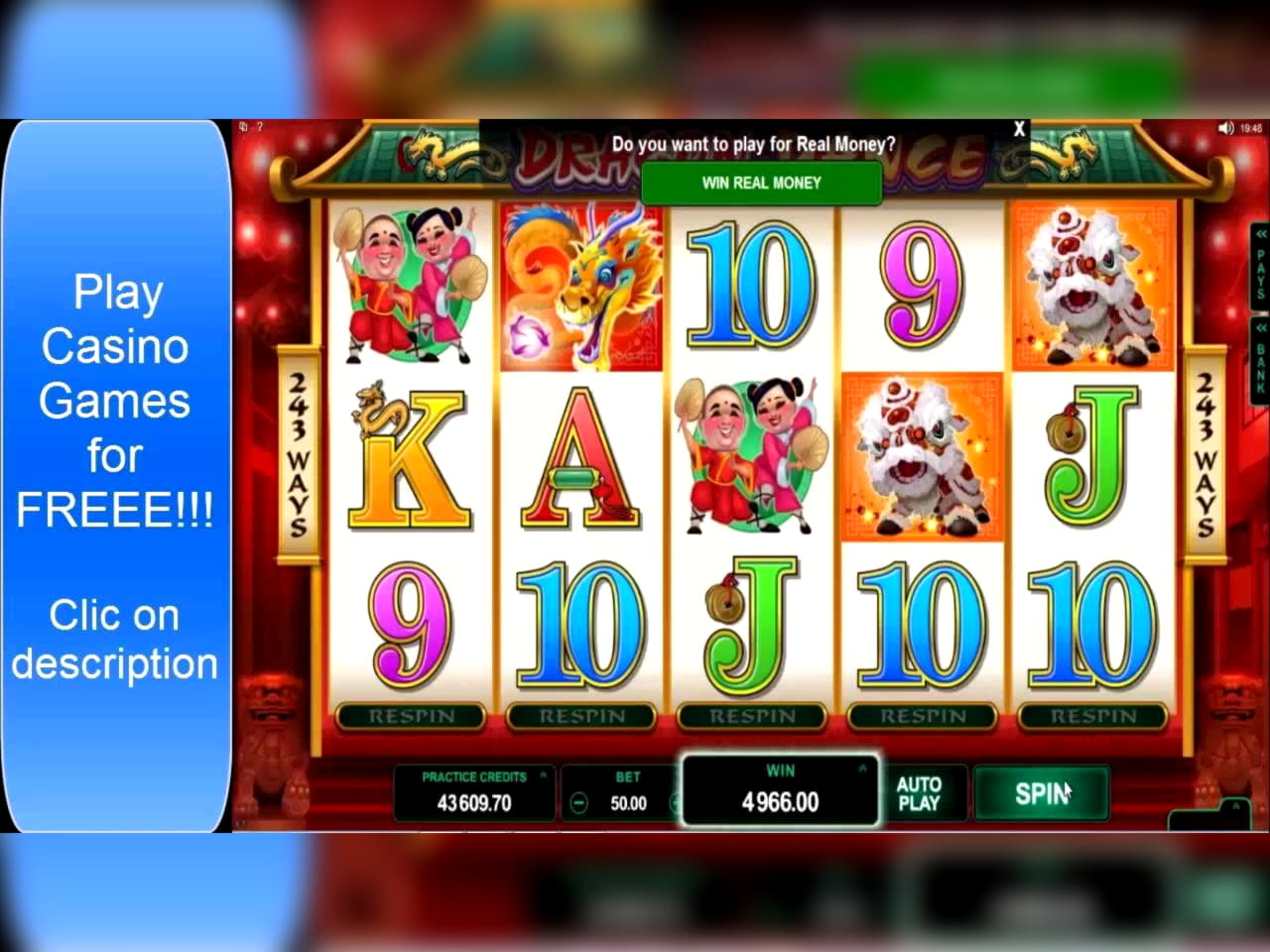 $460 no deposit bonus casino at Canada Casino 