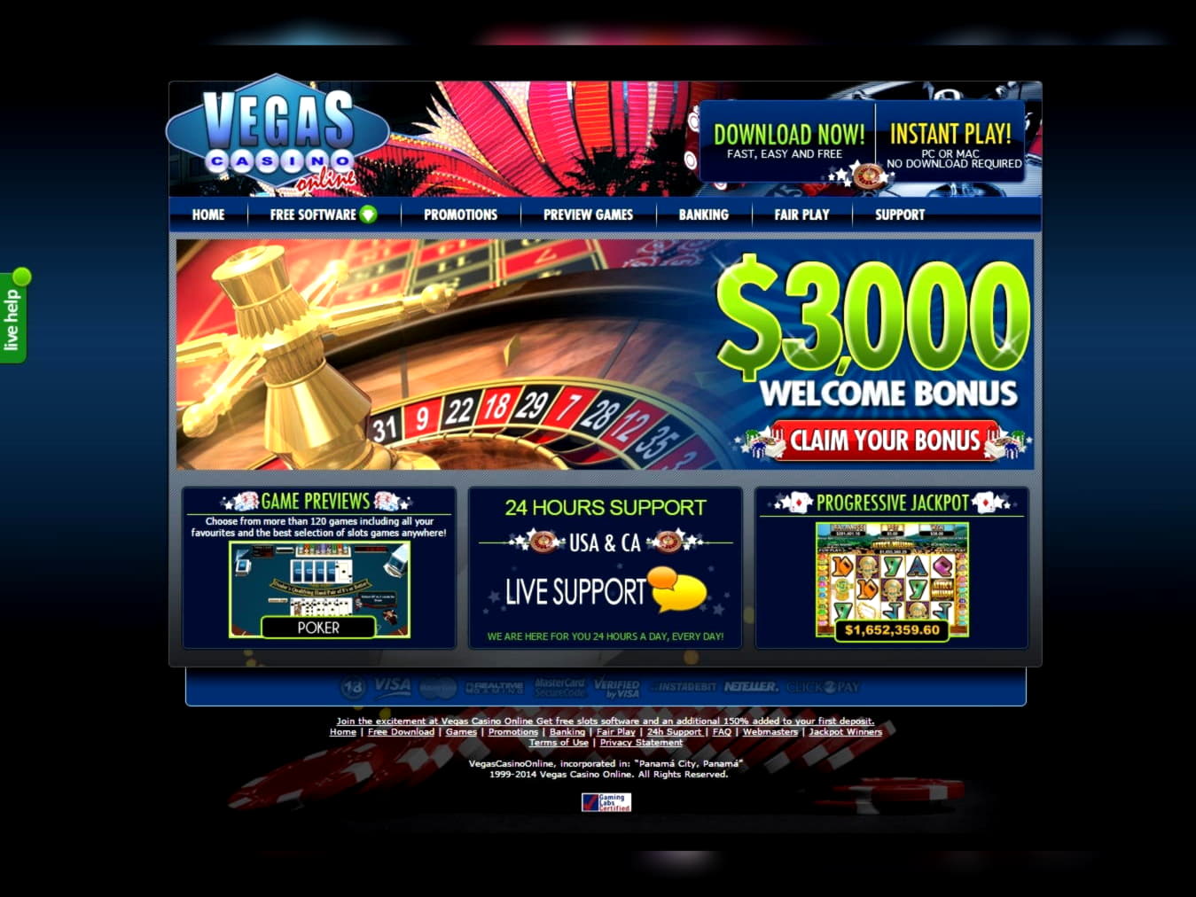 EURO 1515 No Deposit Casino Bonus at Canada Casino 