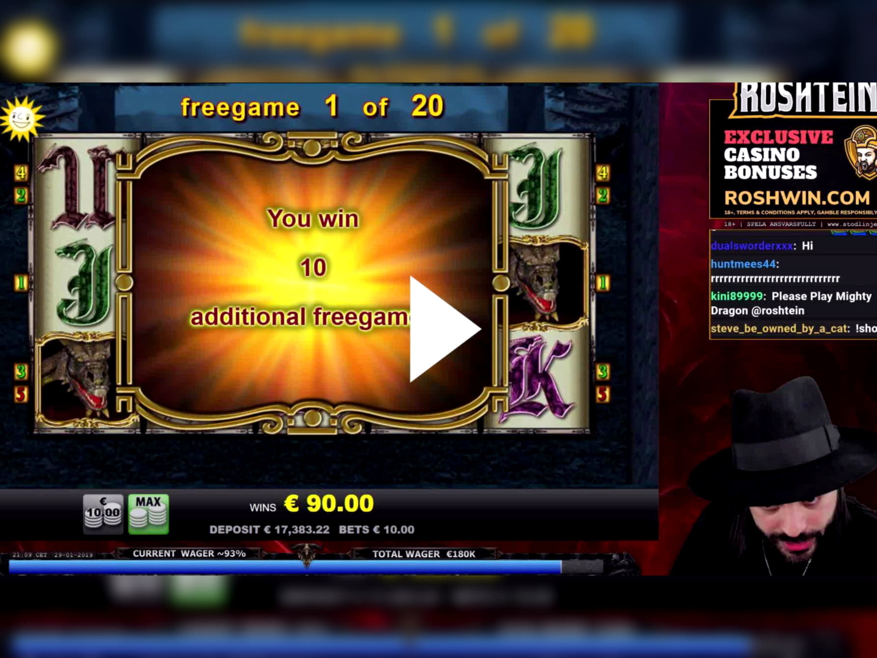 €1375 NO DEPOSIT BONUS CODE at Royal Panda Casino