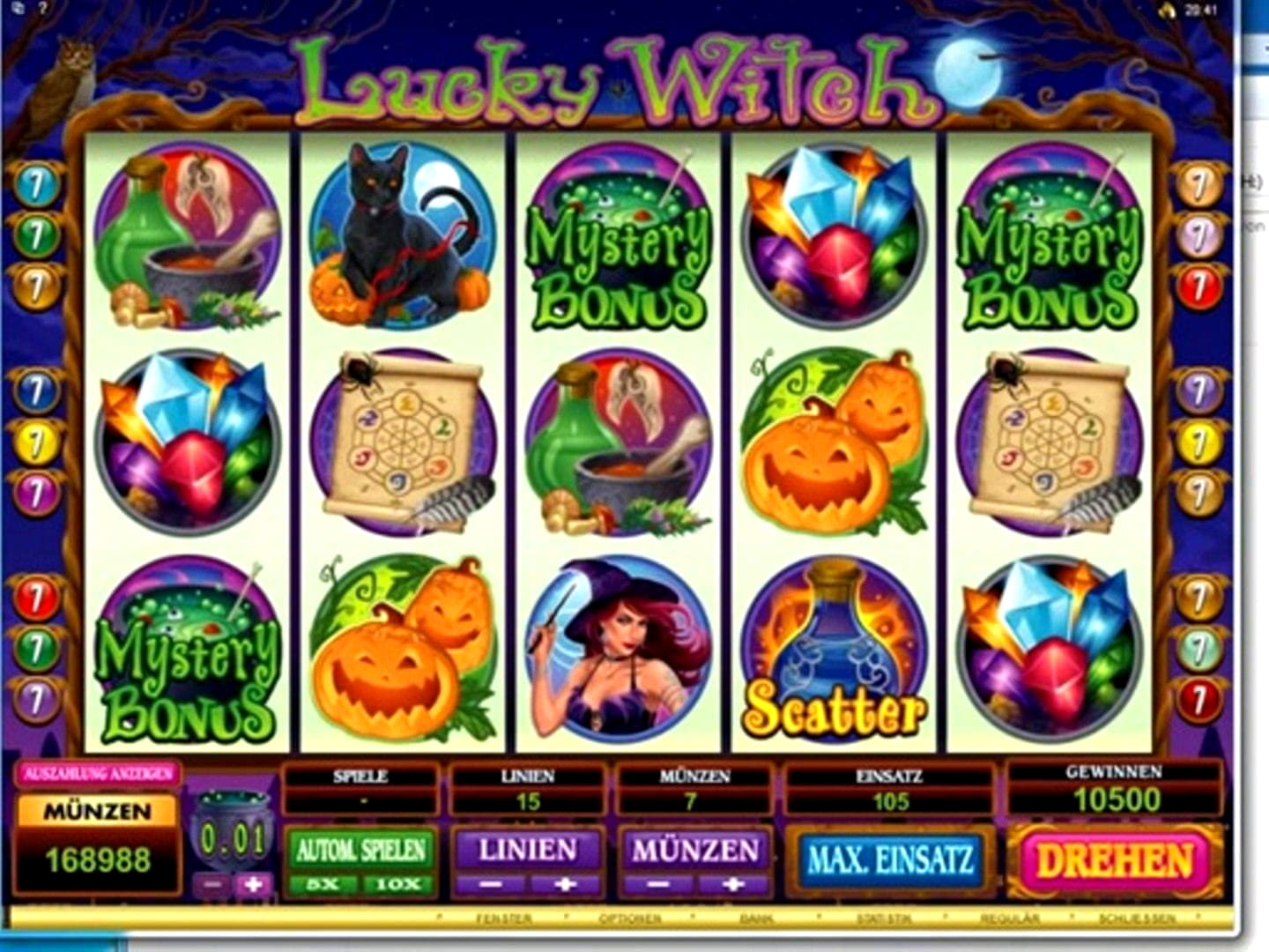 250 Free spins casino at Come On Casino