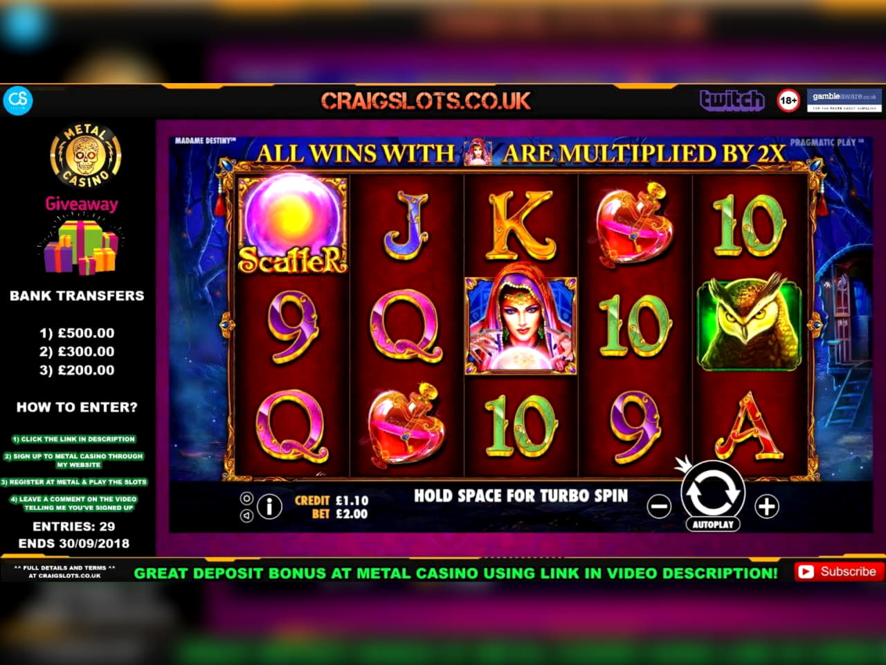 44 Free Spins Casino at CoolCat Casino