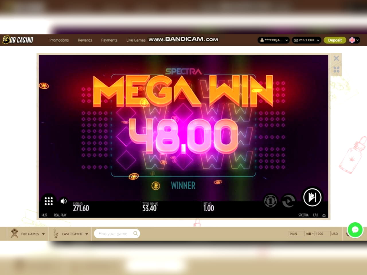 Eur 4325 no deposit at Mongoose Casino