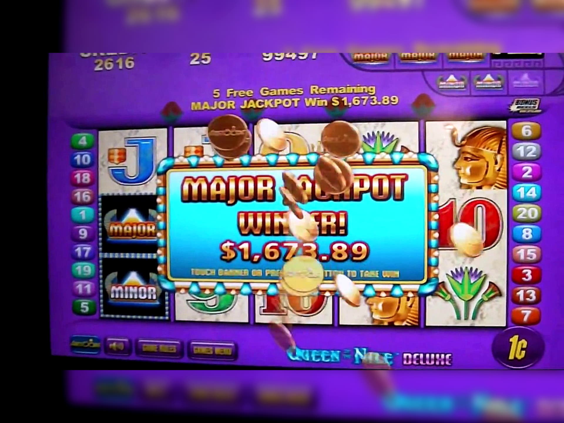 222 FREE Spins at Win A Day Casino