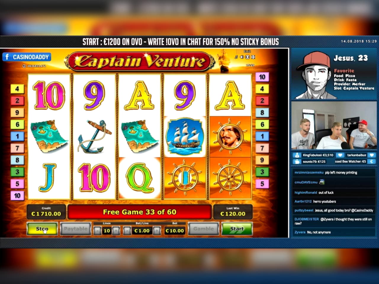 €620 No deposit bonus code at Hopa Casino