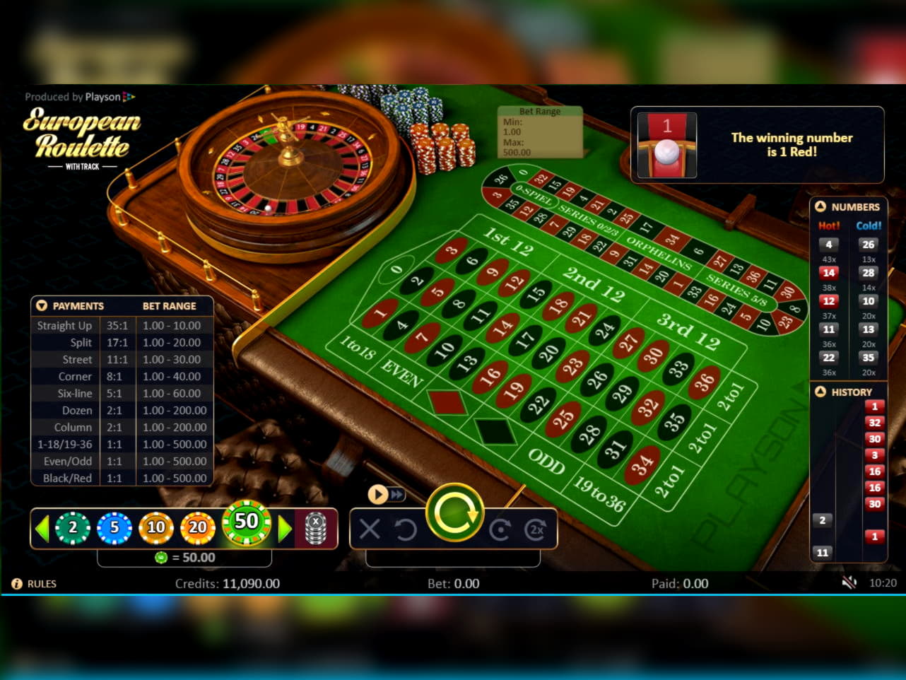 ﻿$450 Casino Chip at CoolCat Casino