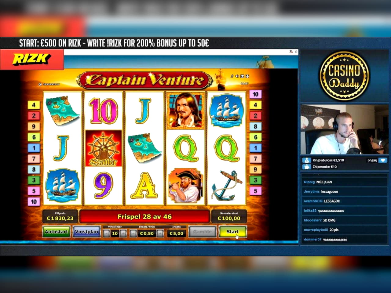 290 Free spins casino at Lucky Fortune Casino 