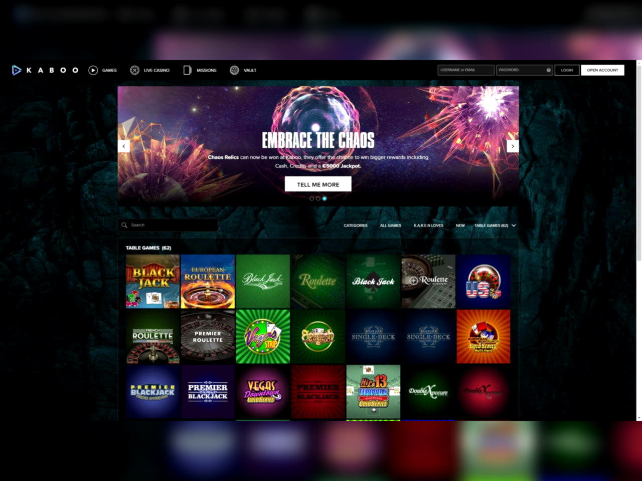 EURO 620 free chip casino at BoVegas Casino