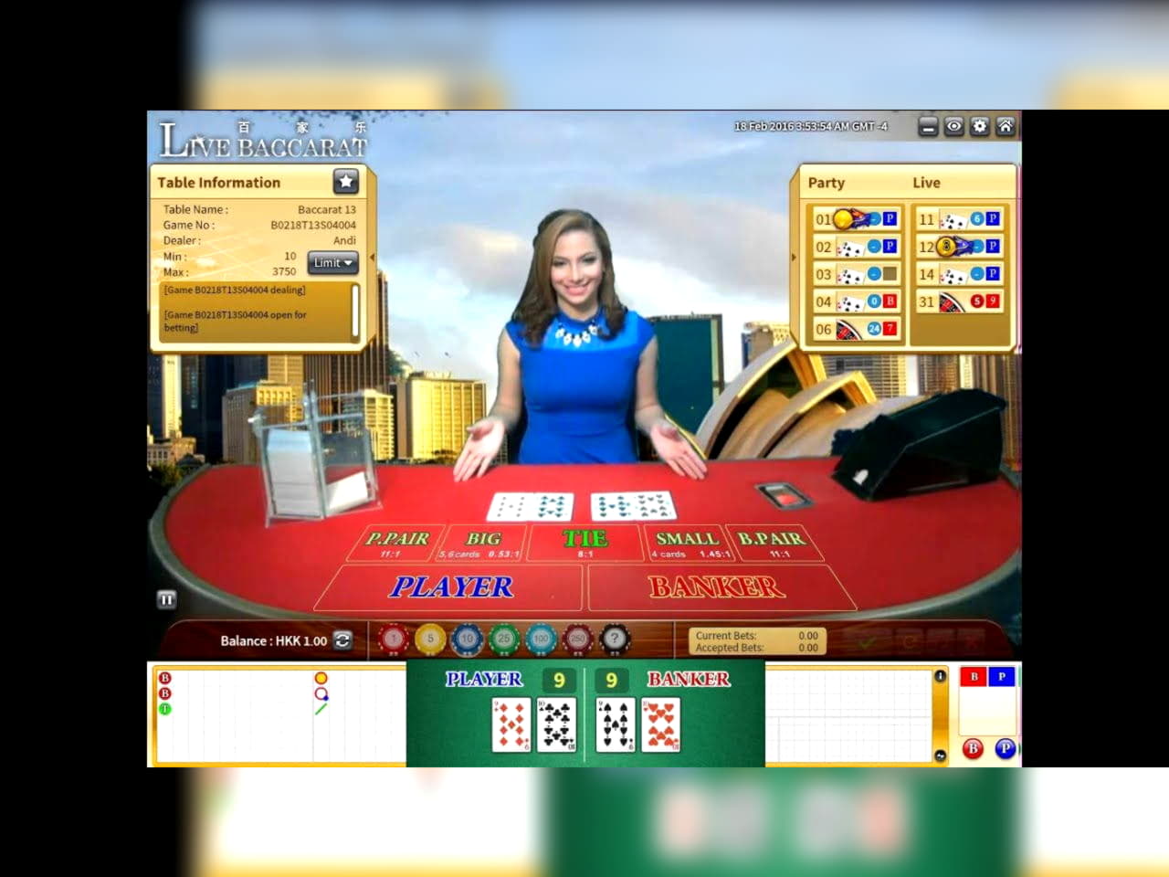 EURO 920 Casino tournaments freeroll at Genesis Casino