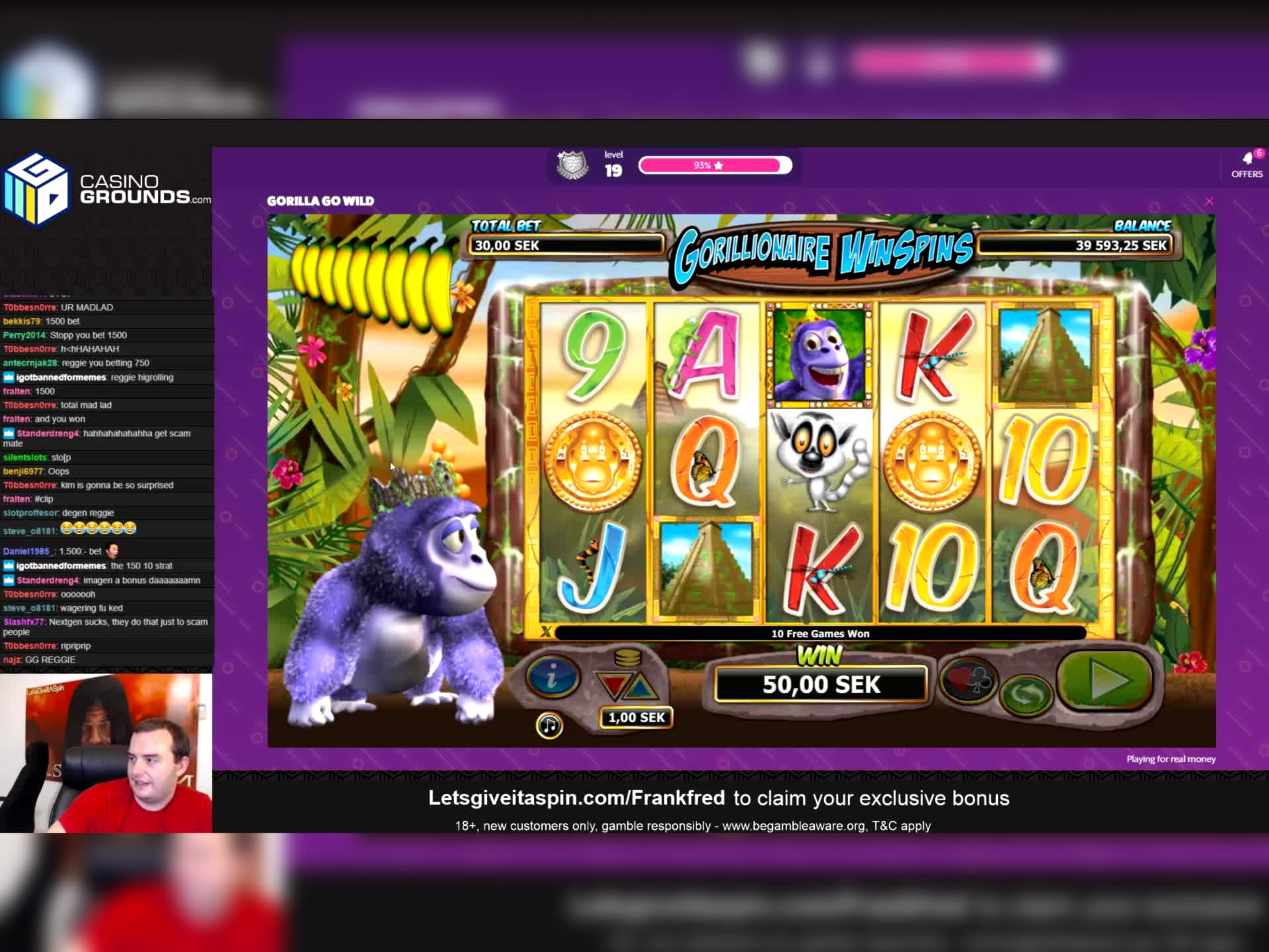 25 Loyalty Free Spins! at Lucky Fortune Casino 