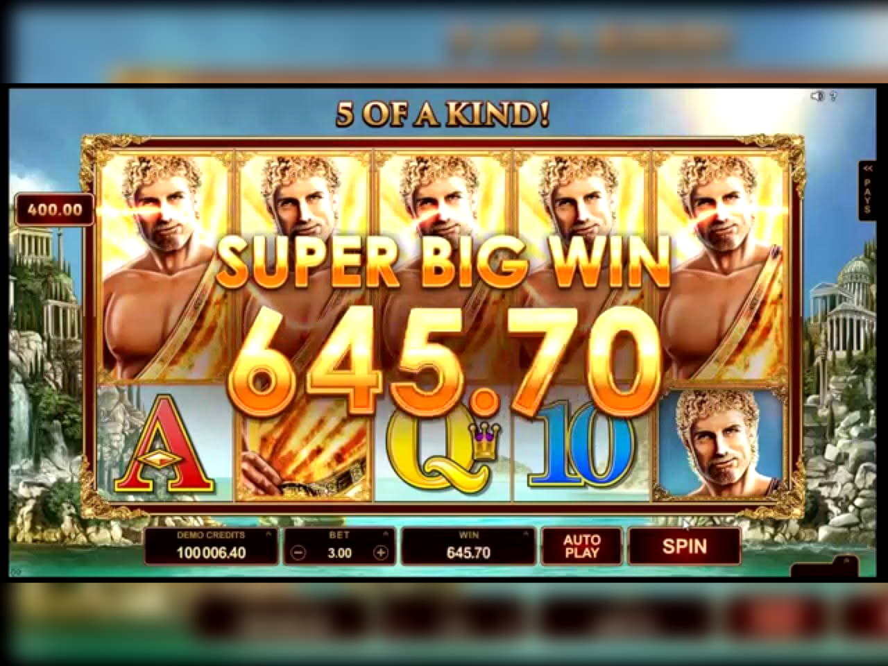 990% First Deposit Bonus at Win A Day Casino