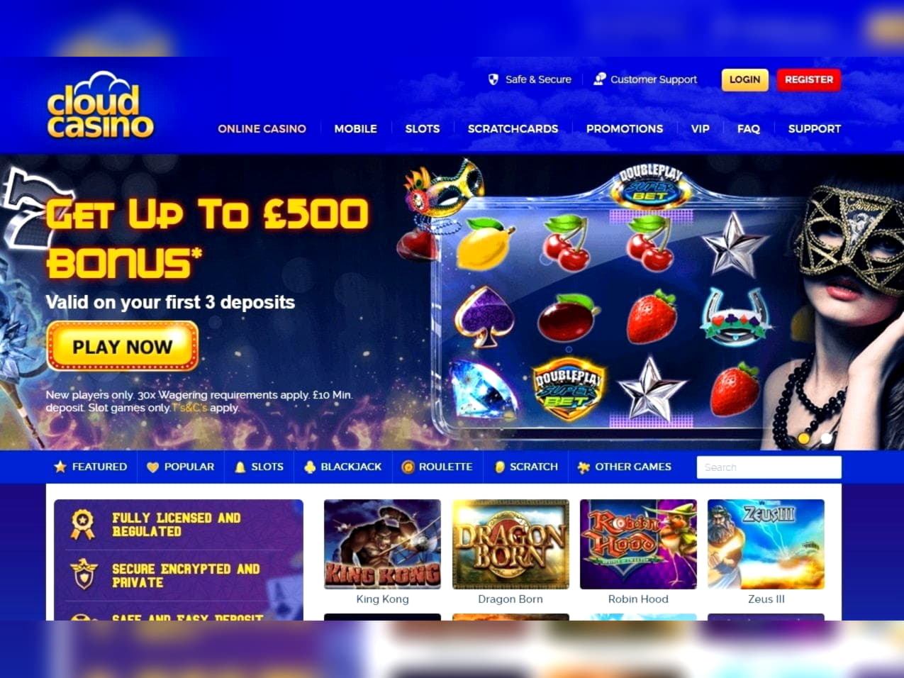 EURO 770 Daily freeroll slot tournament at Yes Casino 