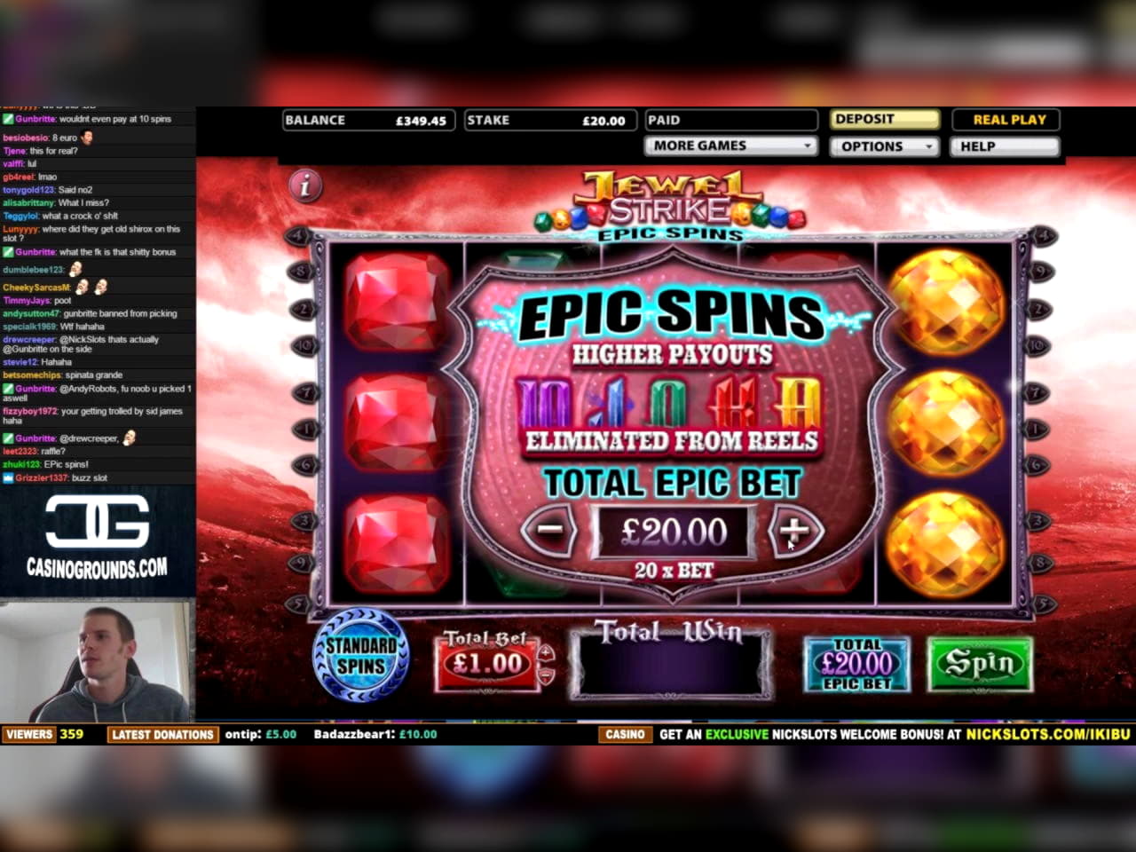 210 Free Spins at Win A Day Casino