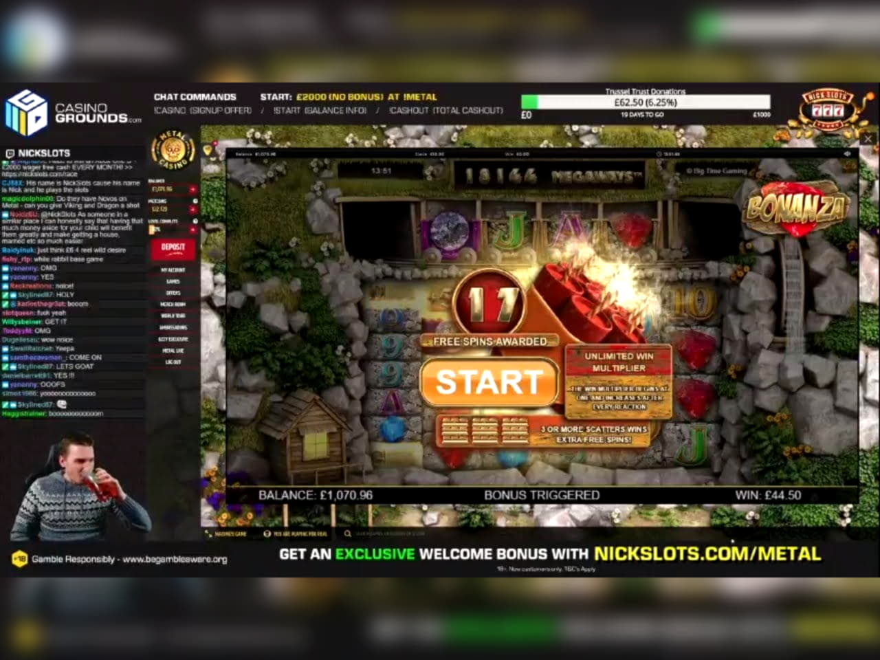 $2200 No Deposit Bonus at Betwinner Casino