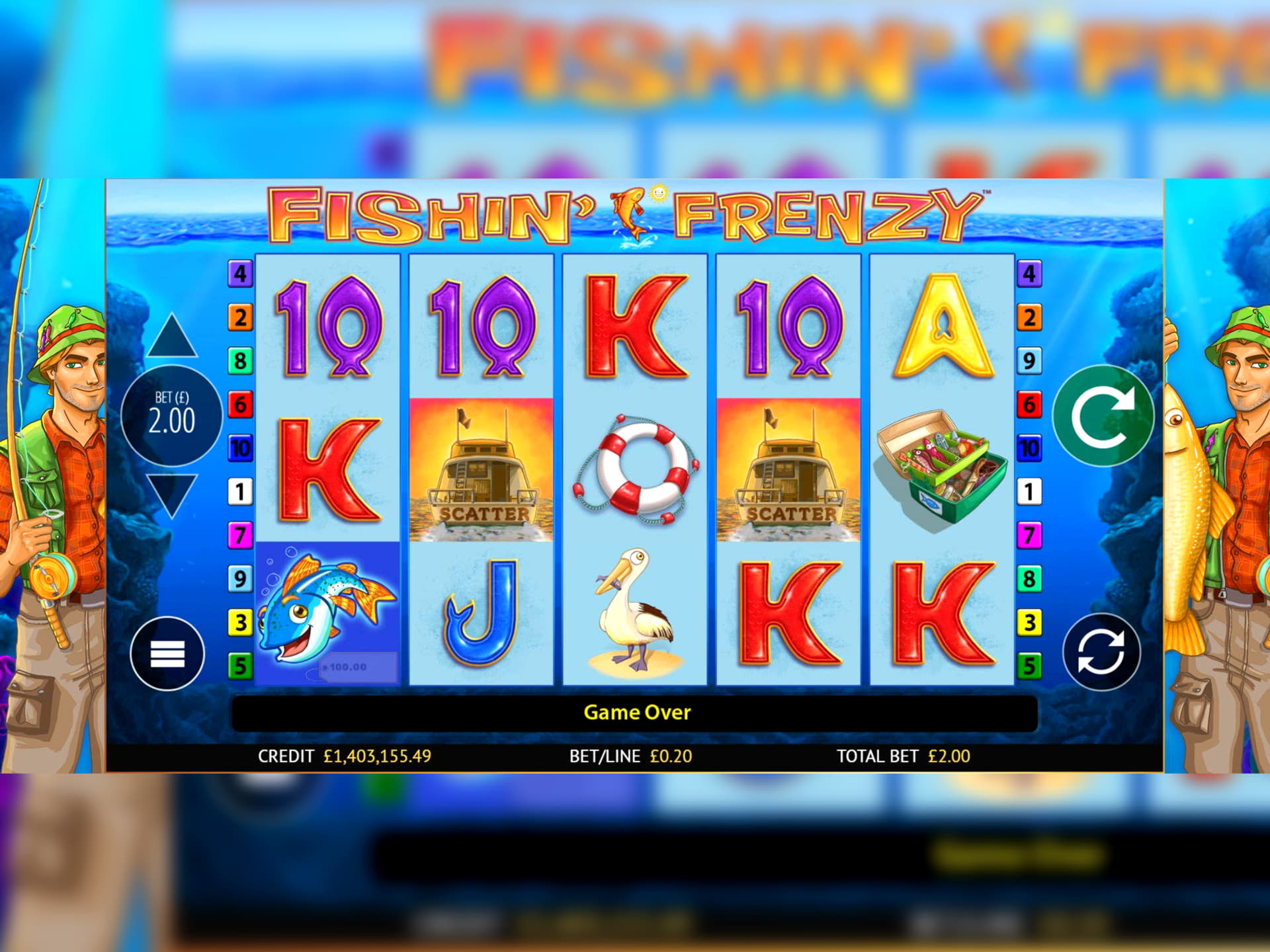 205 Free Spins no deposit casino at London Casino 
