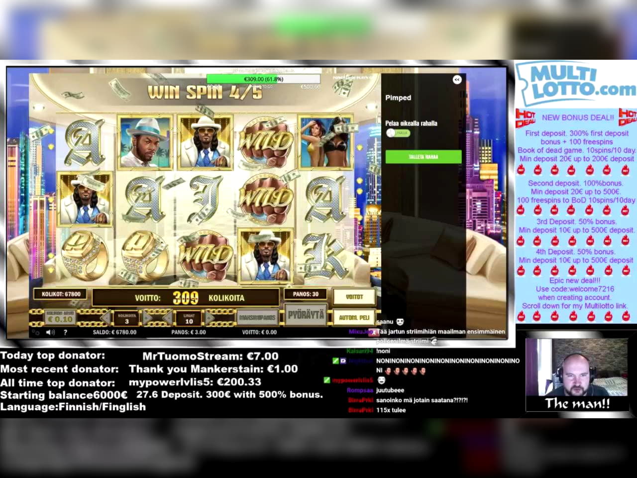 $2060 No deposit bonus code at Mongoose Casino