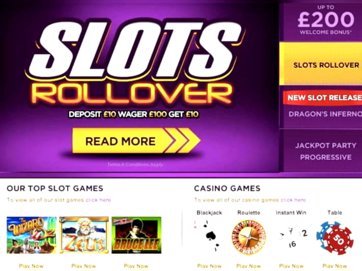 430% Casino match bonus at Come On Casino