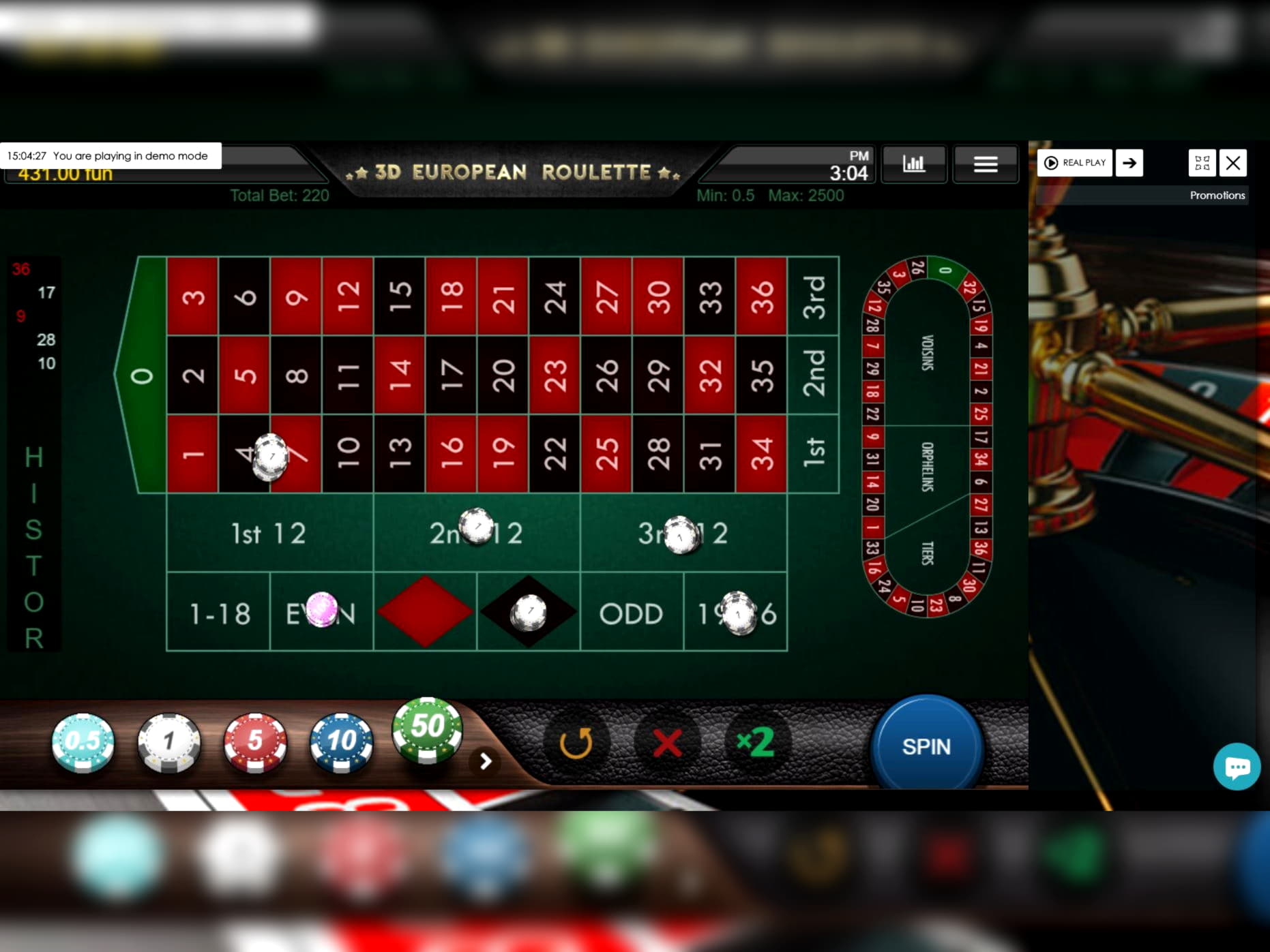 $545 Tournament at Yes Casino 
