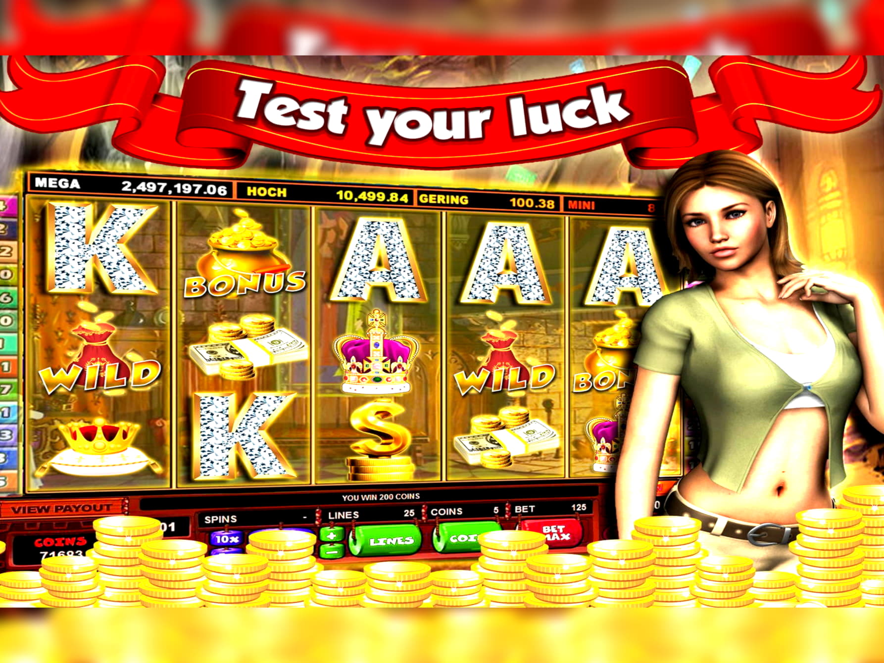 60 Free spins no deposit casino at Win A Day Casino