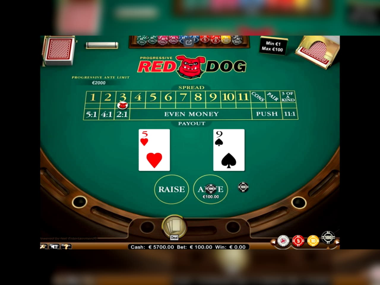 EUR 185 Free Chip Casino at Royal Panda Casino