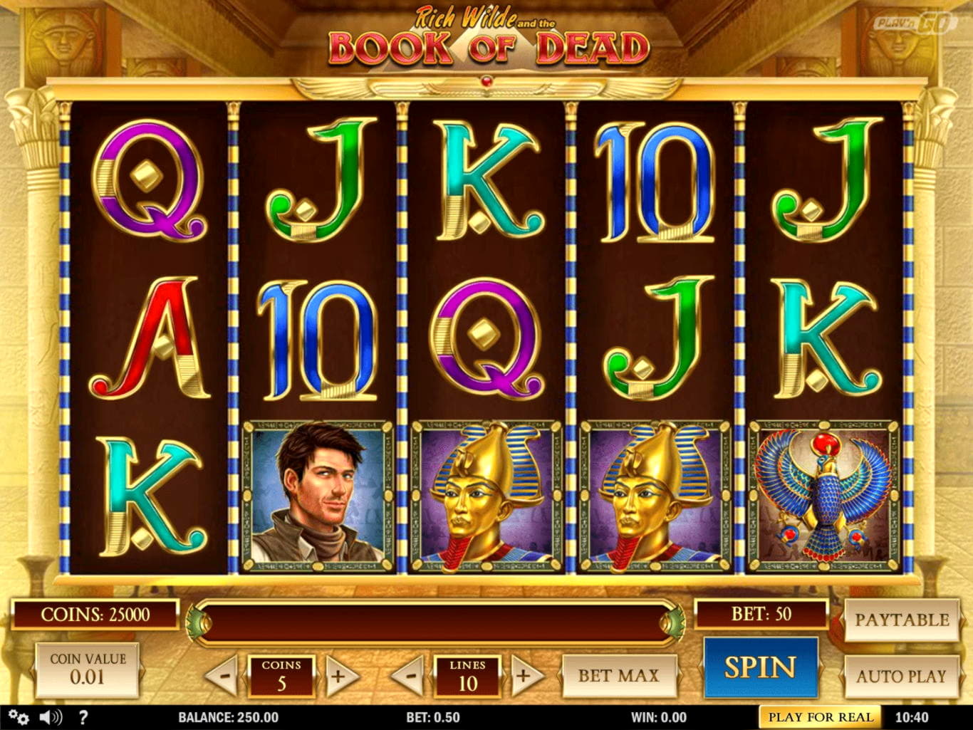 205 Trial Spins at Inter Casino