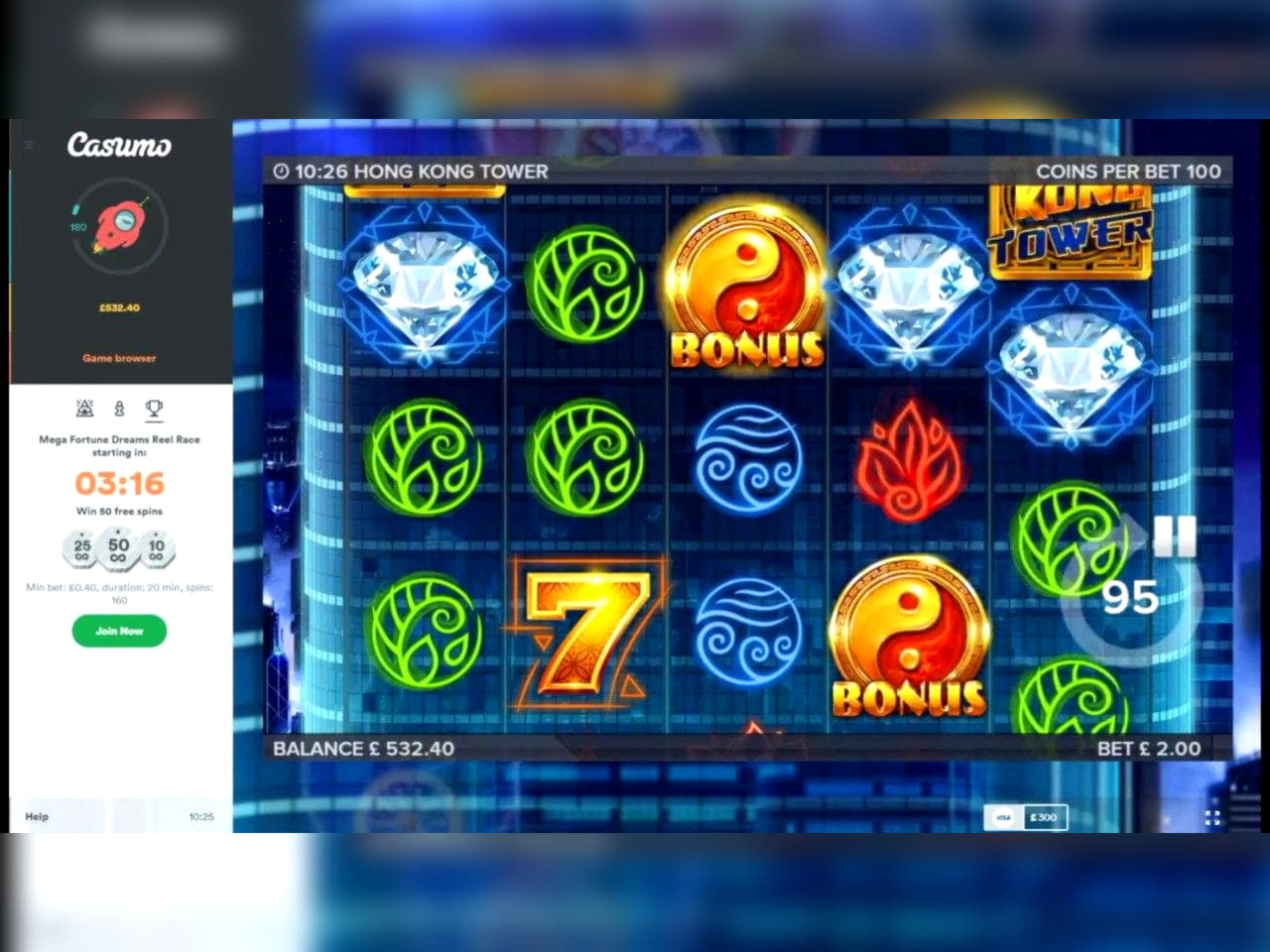 €4725 No Deposit Bonus at UK Casino 
