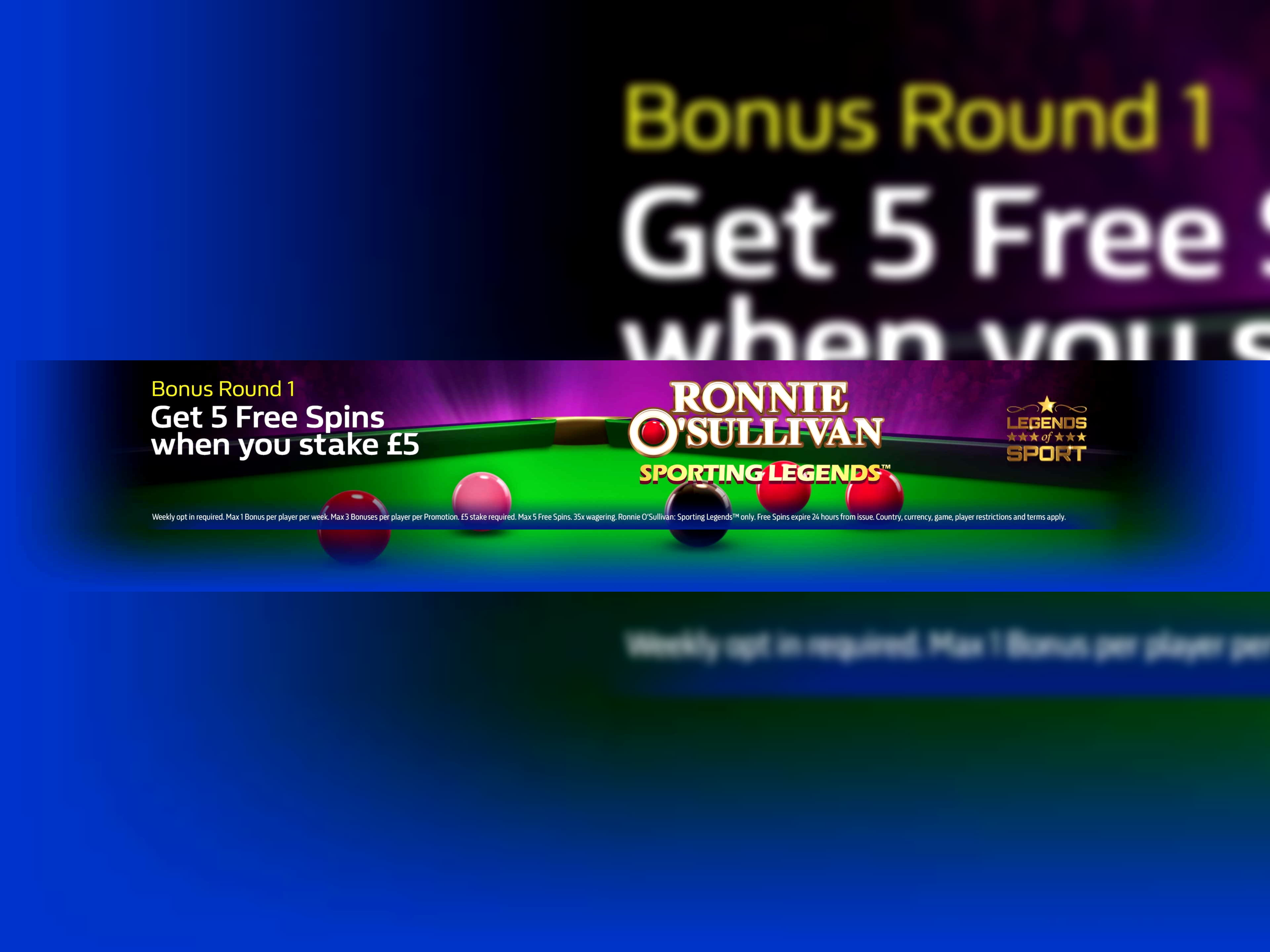 980% First deposit bonus at Party Casino