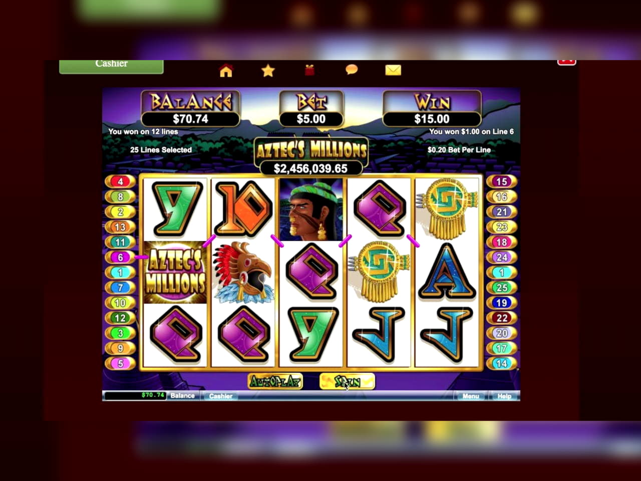 80 Trial Spins at 777 Casino