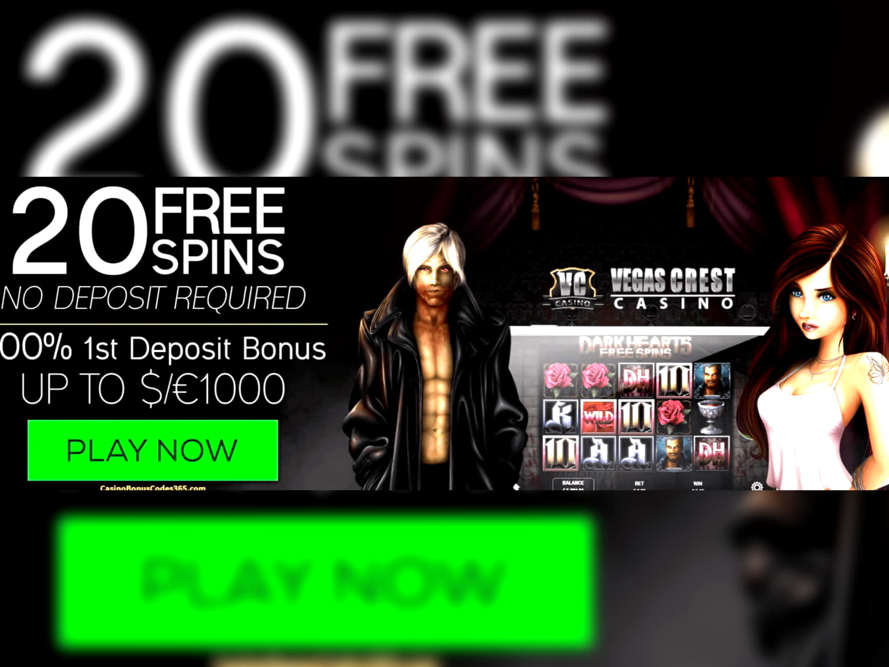 €4645 no deposit casino bonus at Betwinner Casino