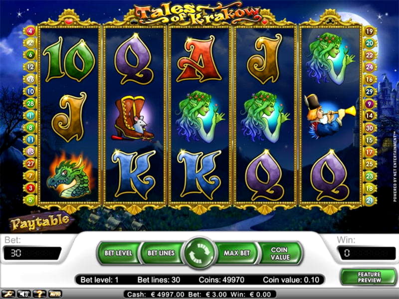 125 FREE SPINS at Netherlands Casino 