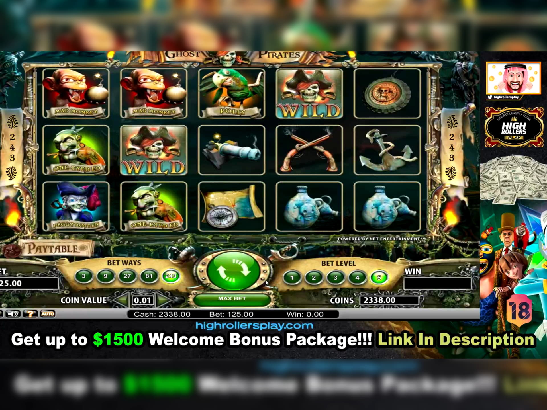 270 Free Spins Casino at Gratorama Casino