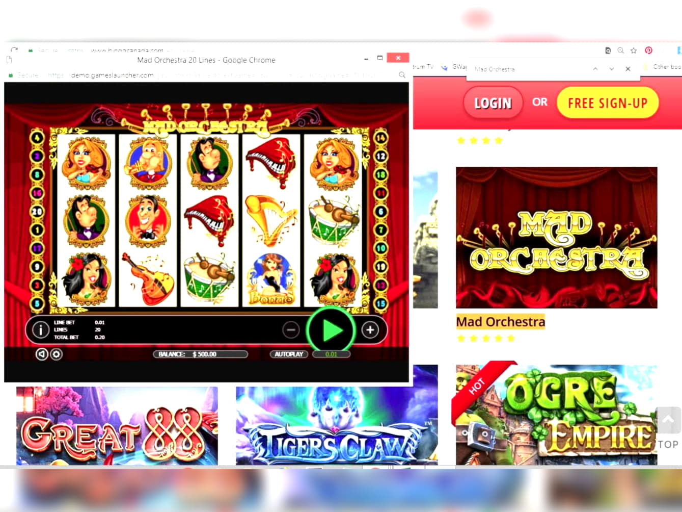 $3705 No Deposit Casino Bonus at Inter Casino