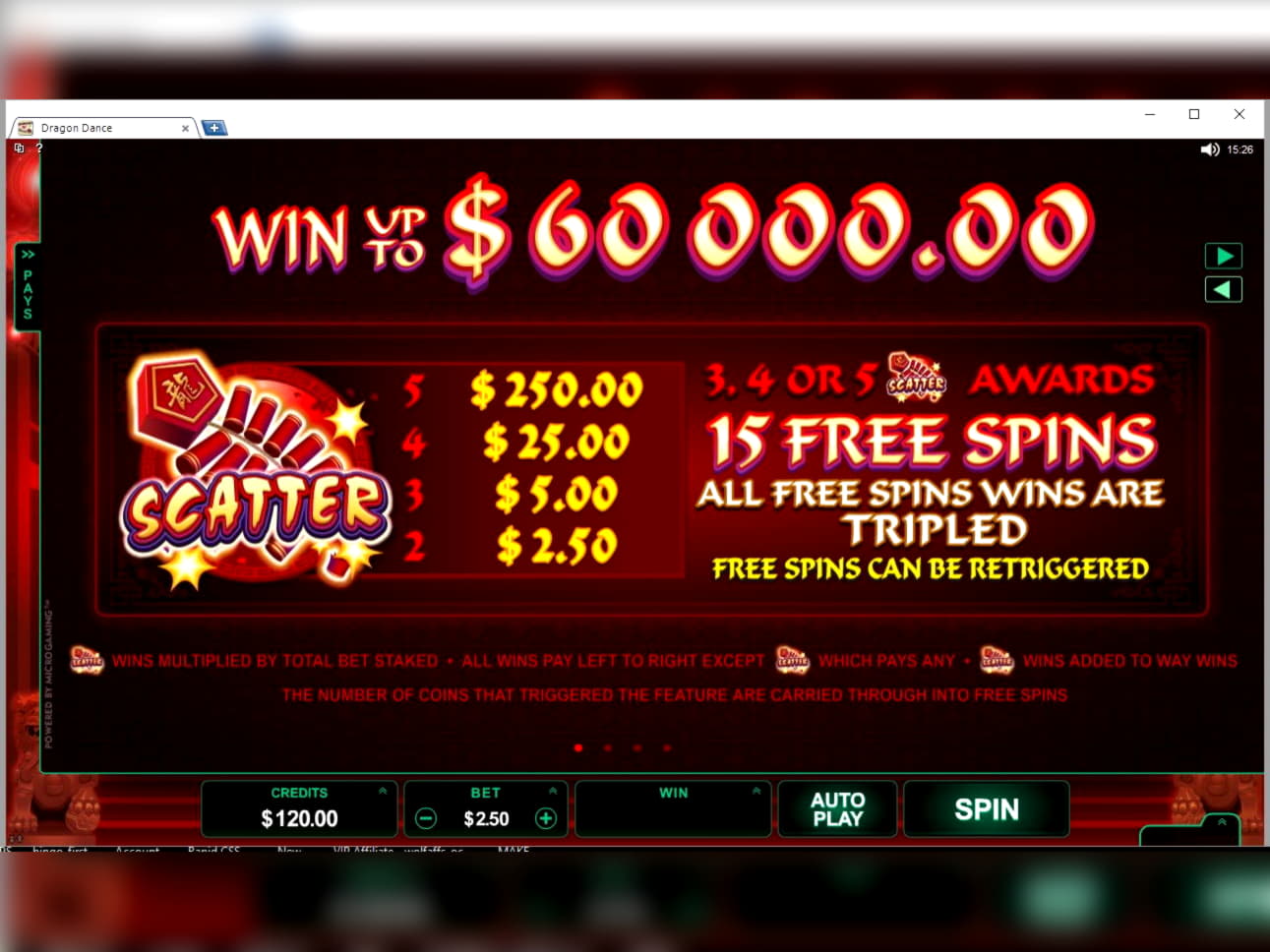 44 Free Spins no deposit at Sloto Cash Casino