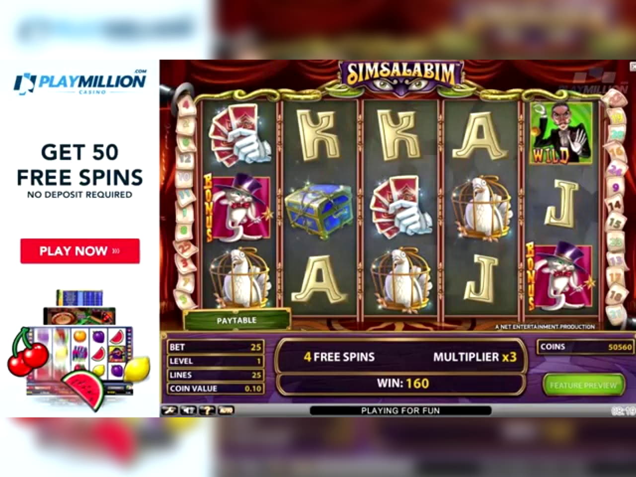 €545 No deposit bonus at Inter Casino