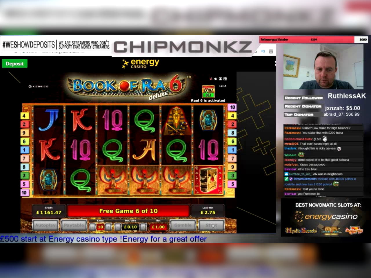€1715 no deposit casino bonus at Genesis Casino