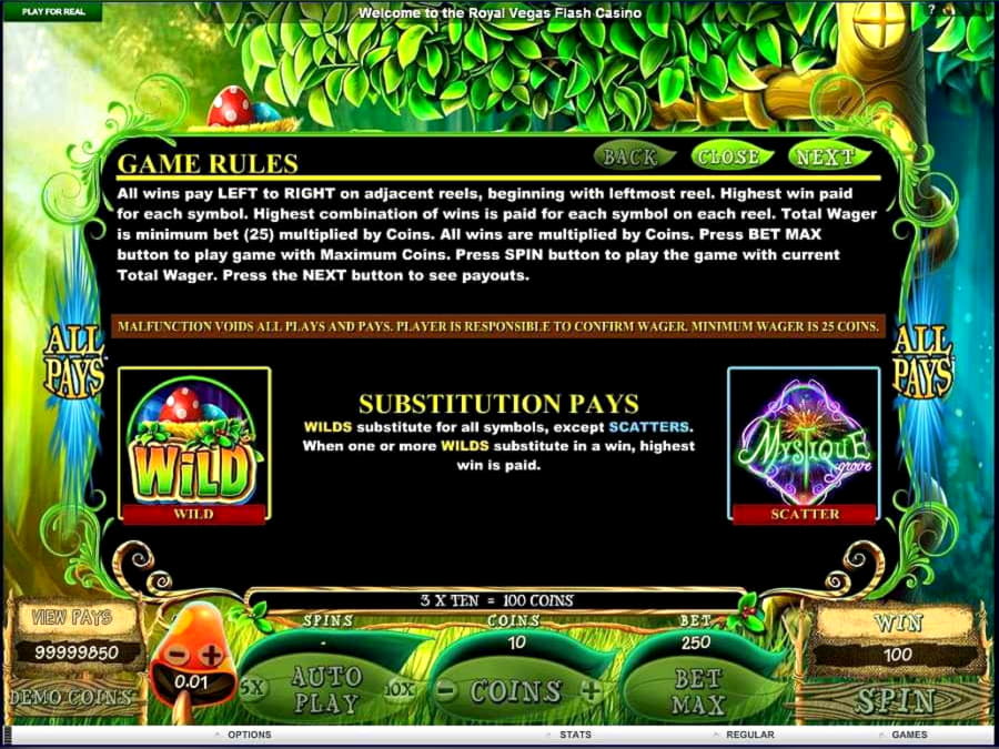 180 free spins no deposit casino at Win A Day Casino