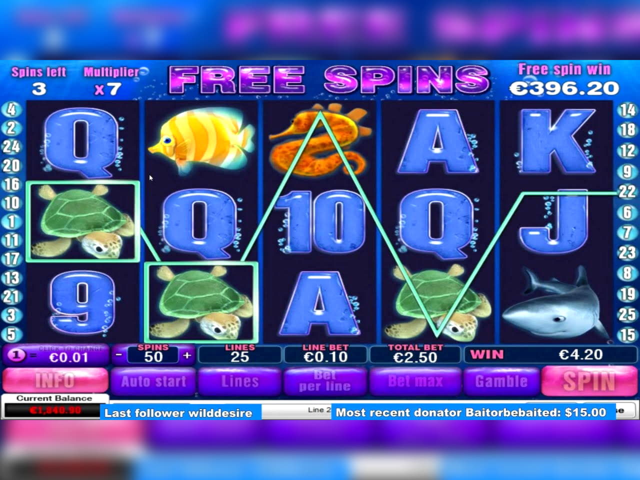 55 Free spins no deposit casino at Come On Casino