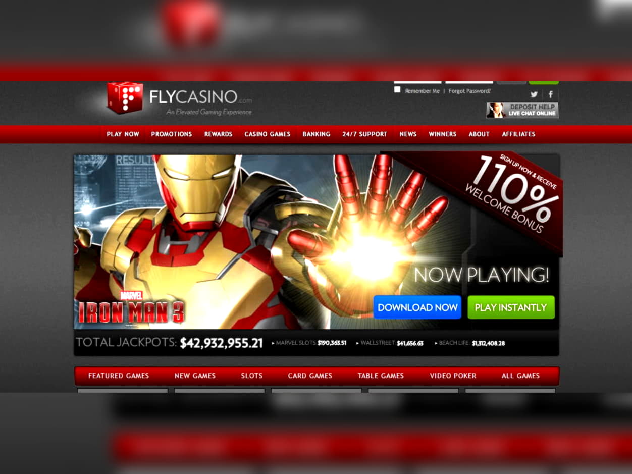 195% First deposit bonus at Rich Casino