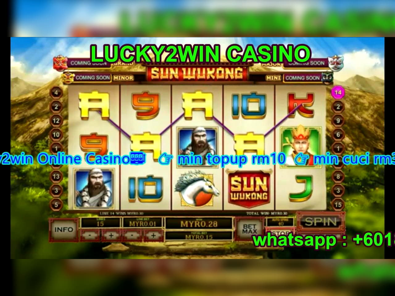 30 Free Casino Spins at Lucky Fortune Casino 