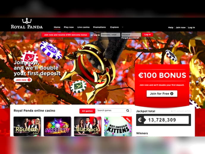 EURO 705 Online Casino Tournament at Royal Panda Casino
