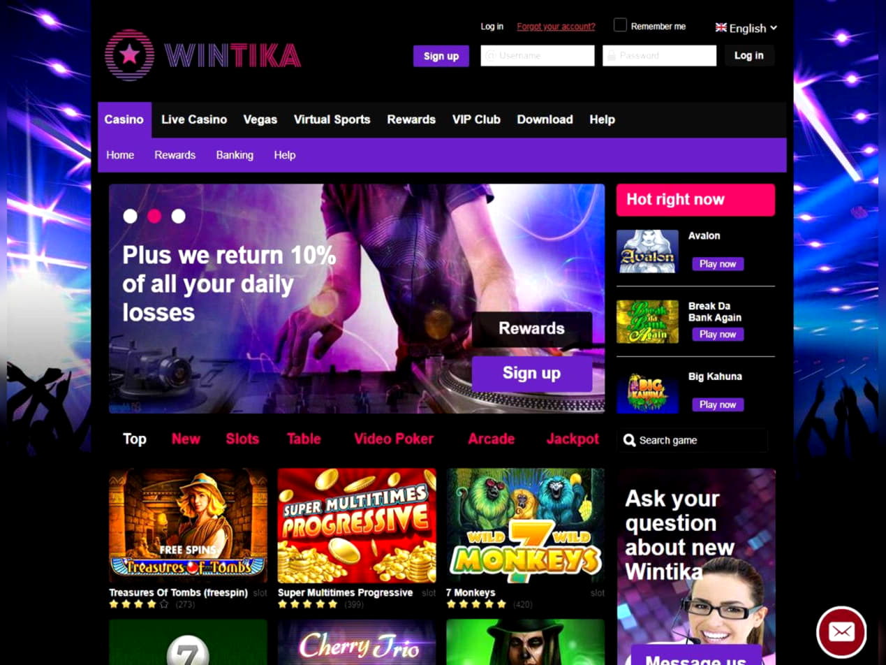 EUR 95 No Deposit Bonus Casino at Inter Casino