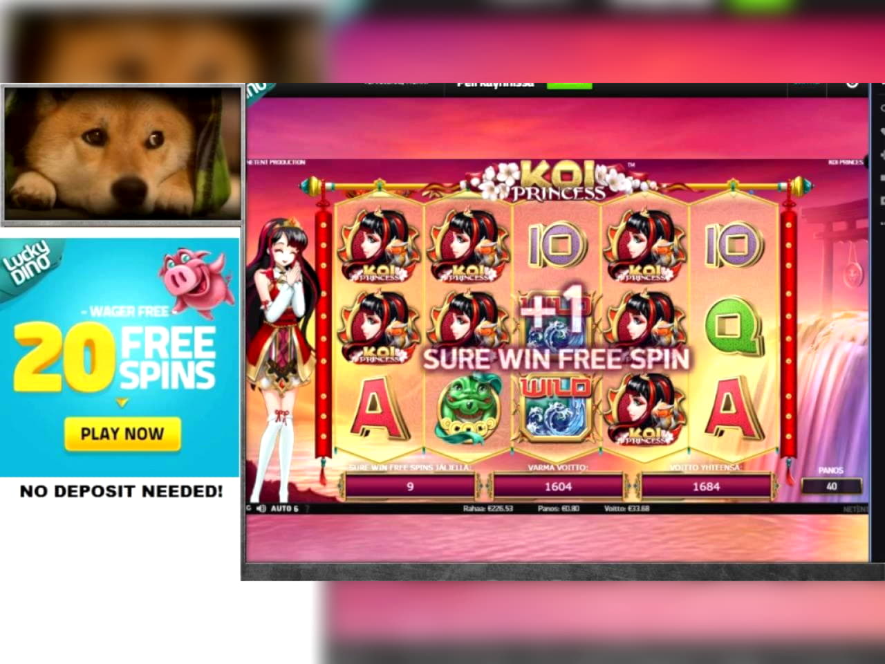 EURO 405 Online Casino Tournament at Slots Million Casino