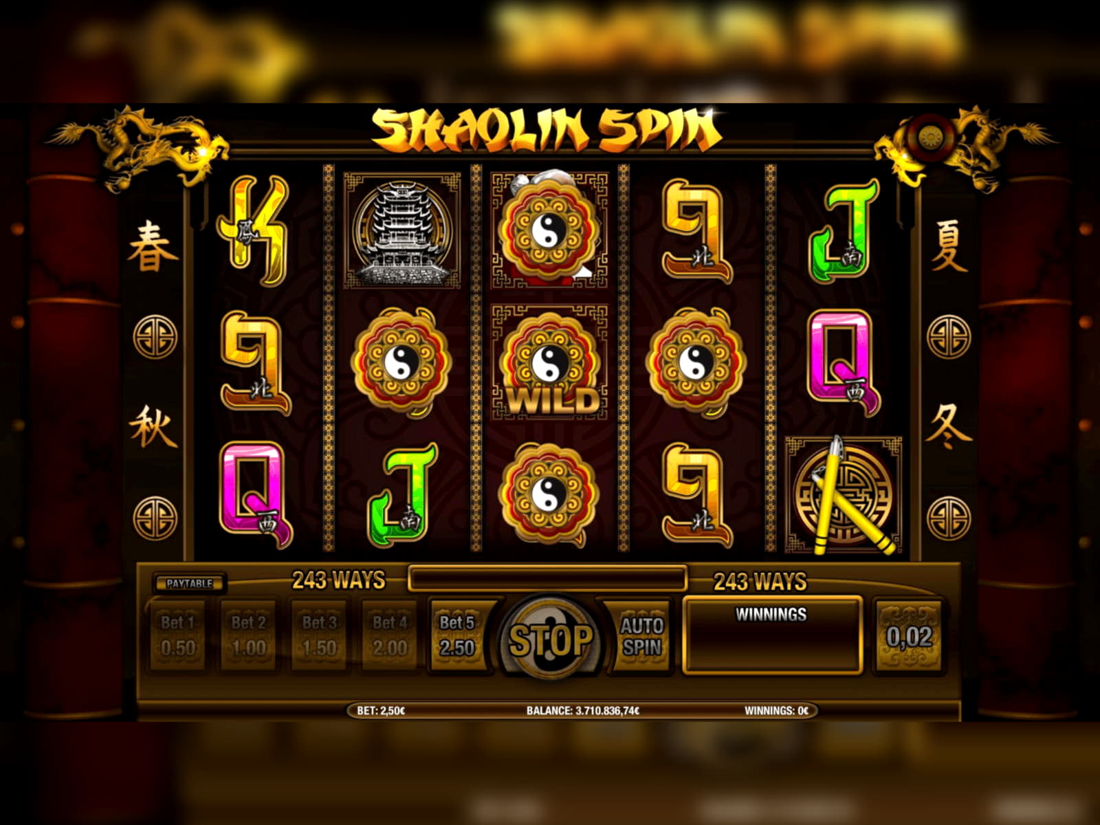 190 free casino spins at Come On Casino