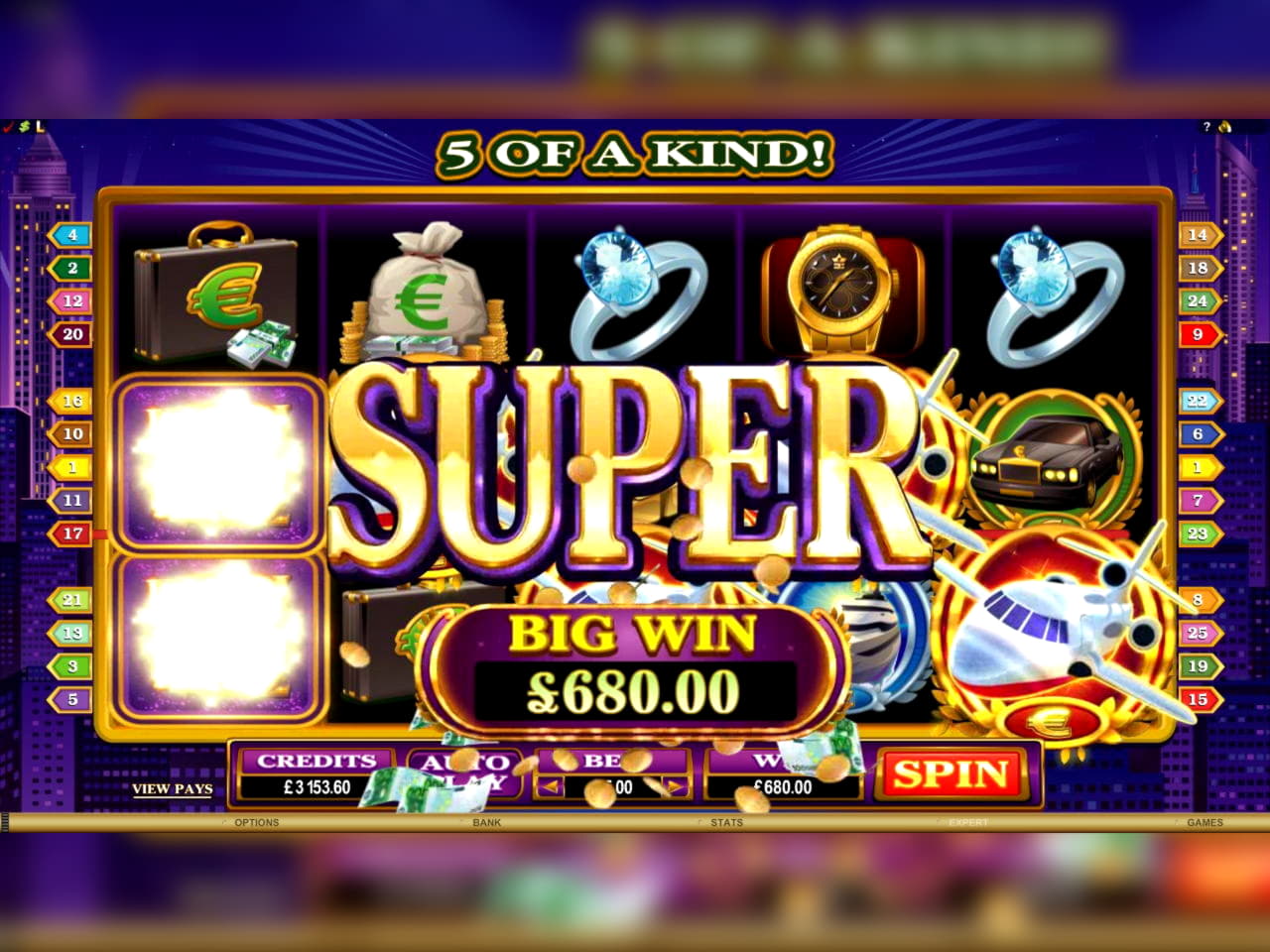 66 FREE SPINS at Win A Day Casino