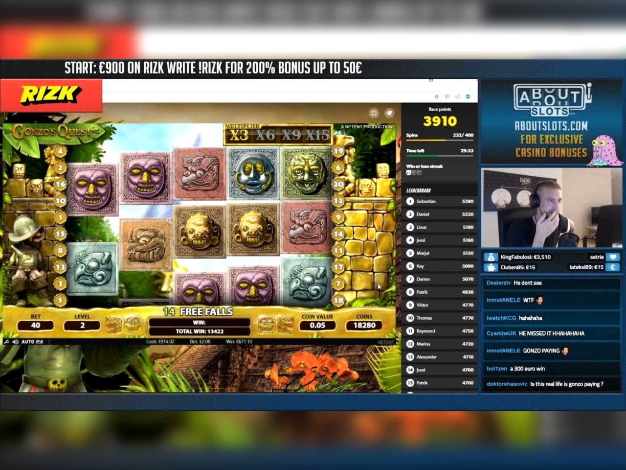 970% Match bonus at London Casino 
