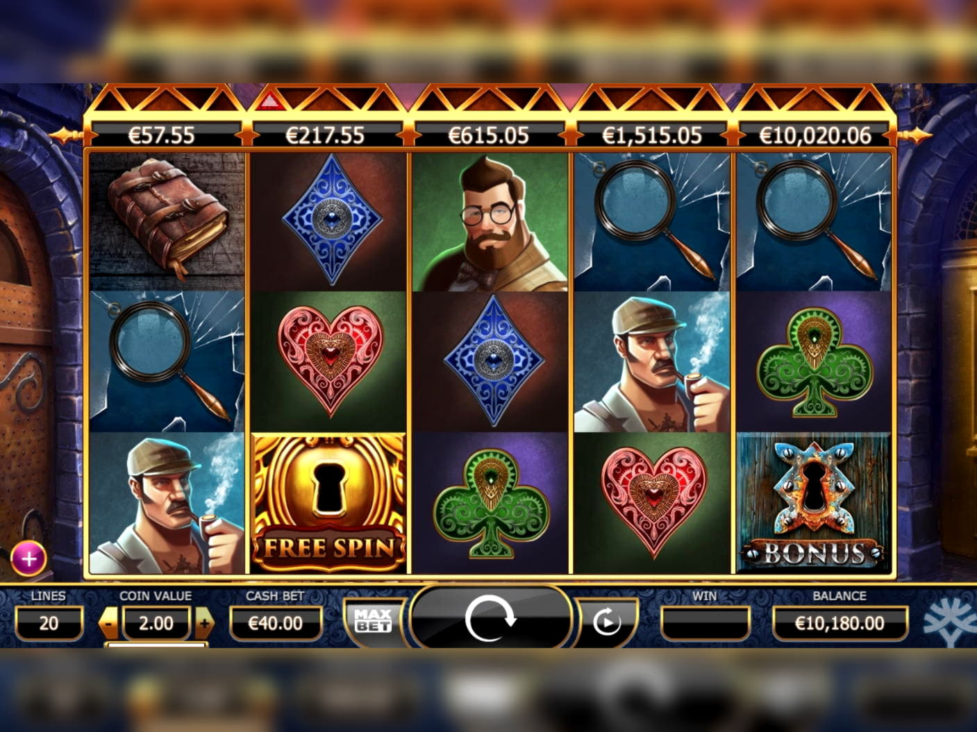 EURO 215 Free Chip Casino at Slots Million Casino