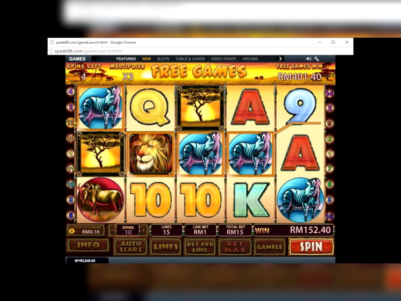 €3790 No deposit casino bonus at Genesis Casino