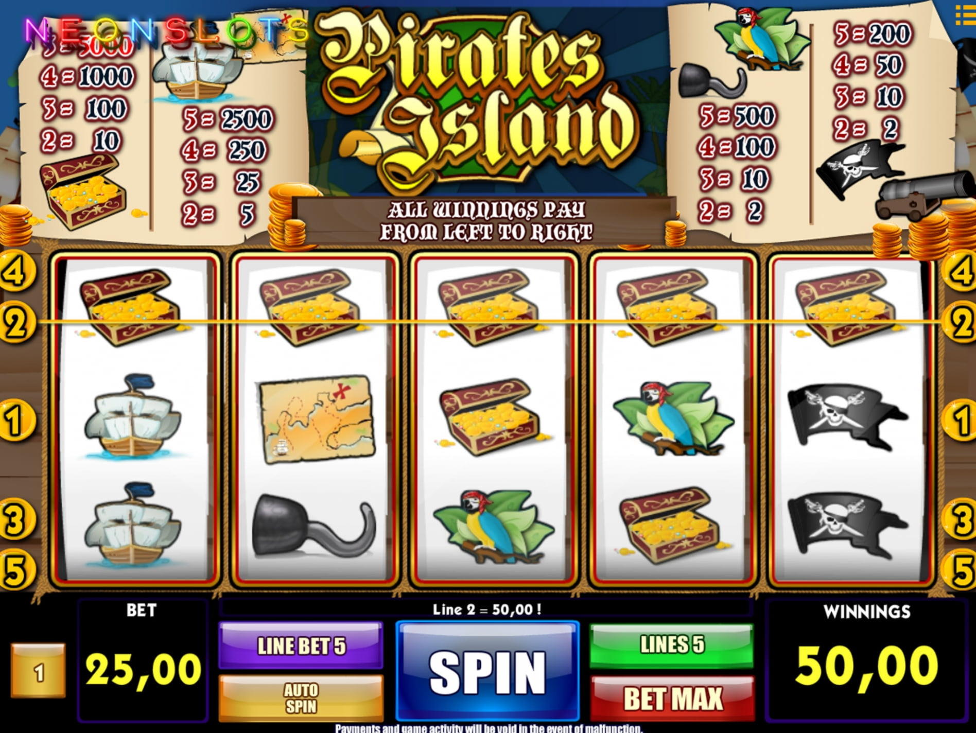 160 free spins casino at Inter Casino