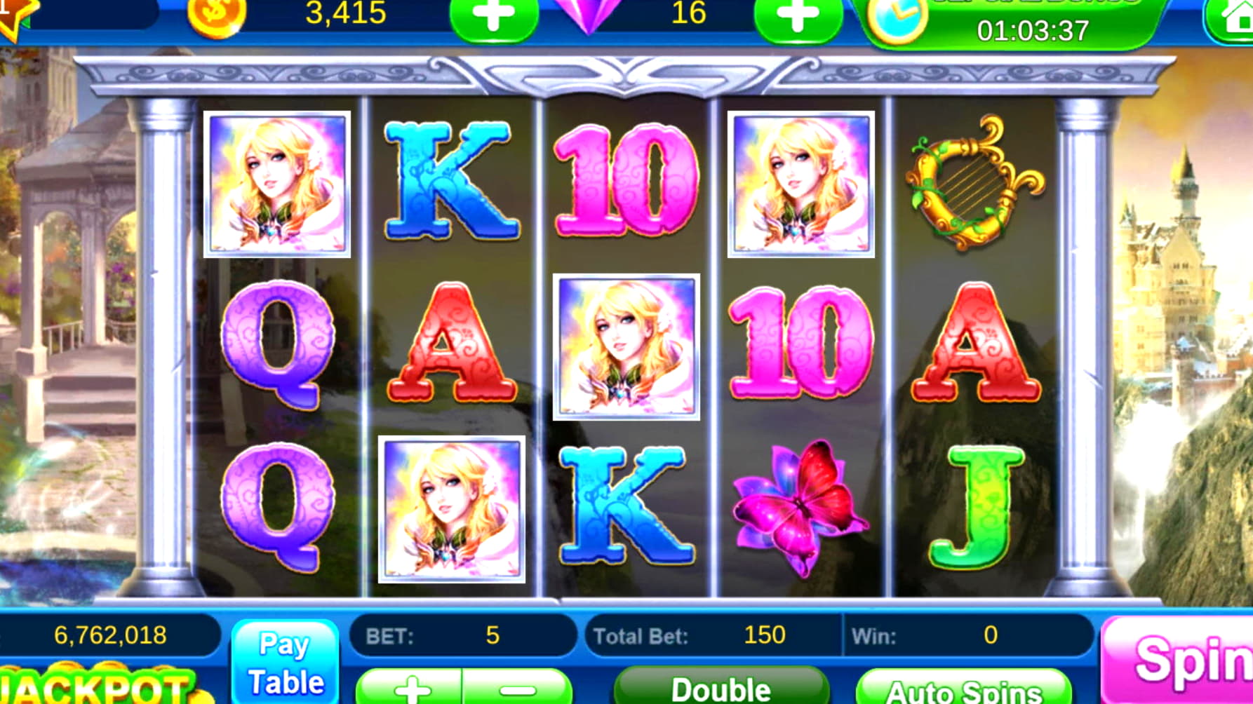 225 Free Spins Casino at London Casino 
