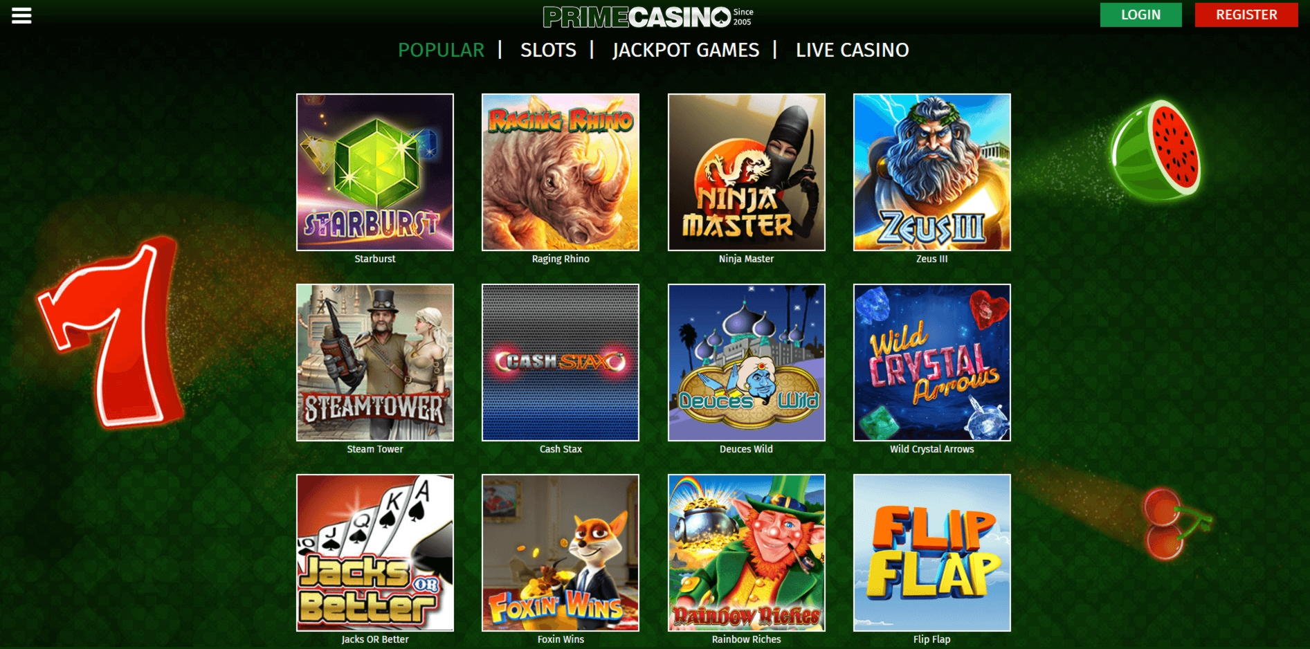 290 Free Spins no deposit at UK Casino 